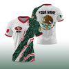 49ers x Mexican Heritage Celebration 2025 V neck Short Sleeve Jersey 2