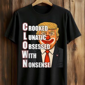 Crooked Lunatic Obsessed With Nonsense Shirt
