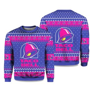 2025 Taco Bell Ugly Christmas Sweater 1