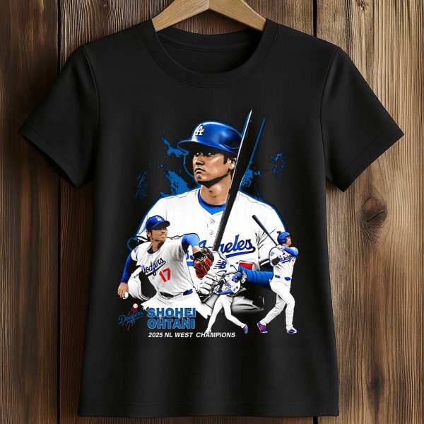 Shohei Ohtani Dodgers 2025 NL West Champions Shirt