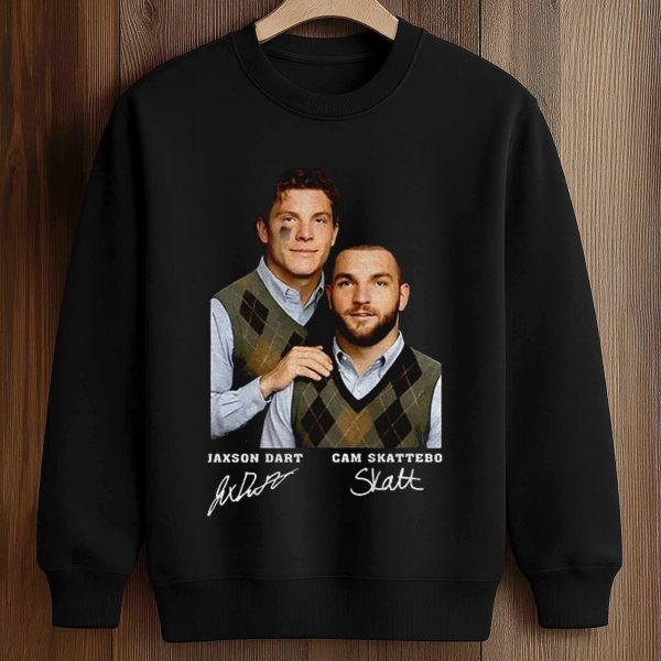 Jaxson Dart and Cam Skattebo Step Brothers Shirt