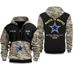 Cowboys Salute to Service 2025 Hoodie