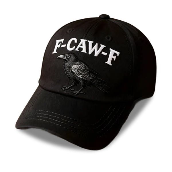 F Caw F Crow Hat
