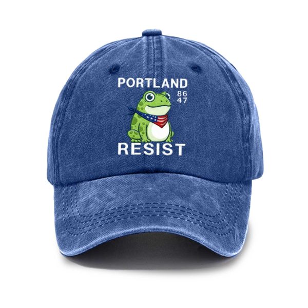 8647 Portland Frog Resist Baseball Cap