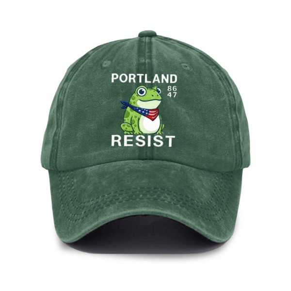 8647 Portland Frog Resist Baseball Cap