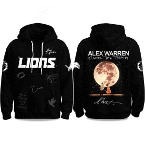 Lions Alex Warren Cheaper Than Therapy Global Tour 2025 Hoodie 1