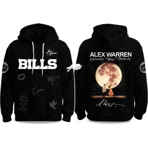 Bills Alex Warren Cheaper Than Therapy Global Tour 2025 Hoodie 1