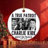 A True Patriot Charlie Kirk Ornament