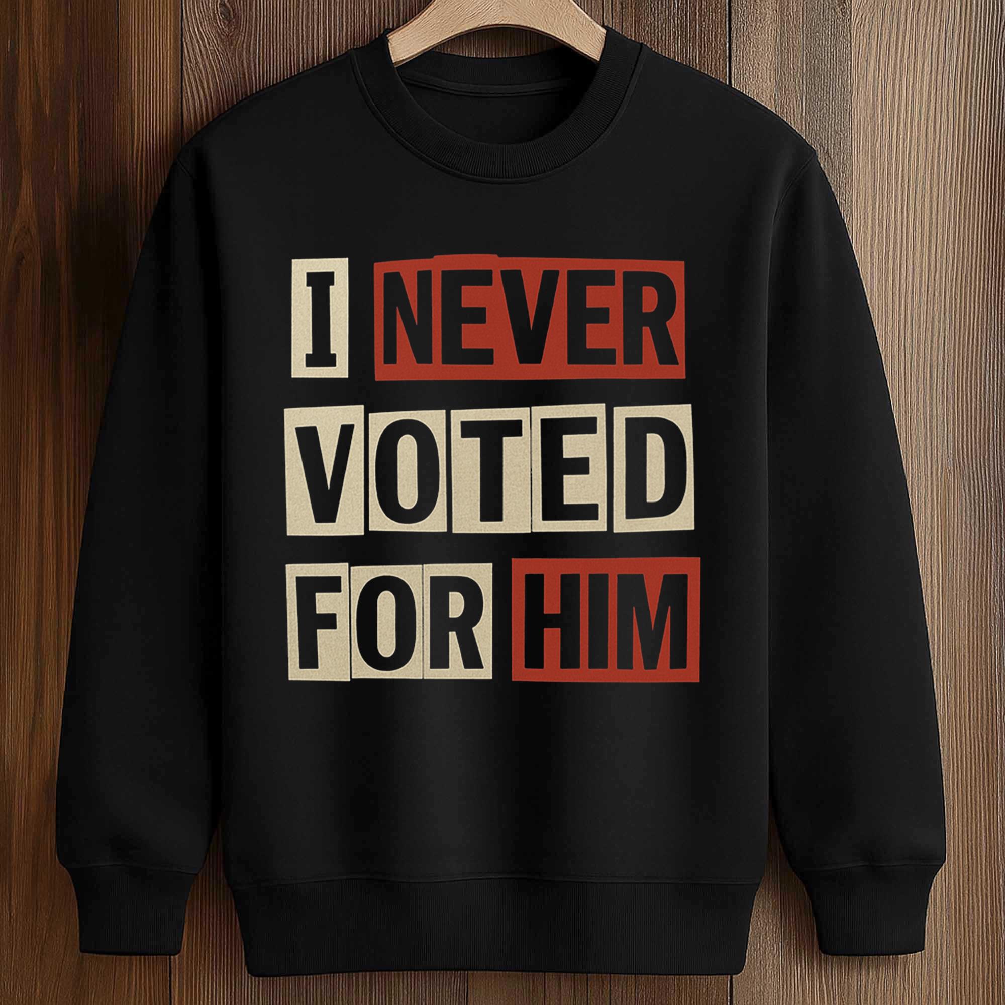AOC I Never Voted For Him Shirt 3 AOC I Never Voted For Him Shirt