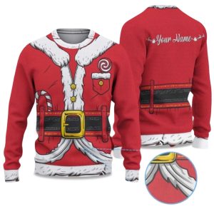 2025 Christmas Santa Claus Ugly Christmas Sweater 1