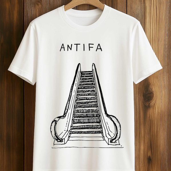 Antifa Escalator Don't Tread On Me Shirt 1