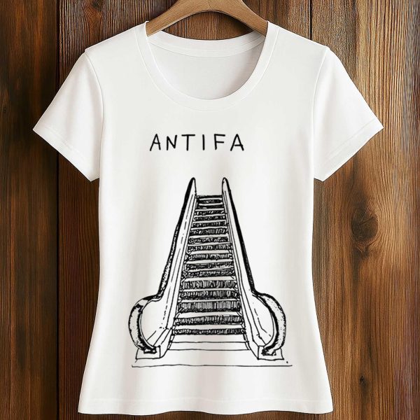 Antifa Escalator Don't Tread On Me Shirt 2