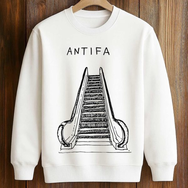 Antifa Escalator Don't Tread On Me Shirt 3