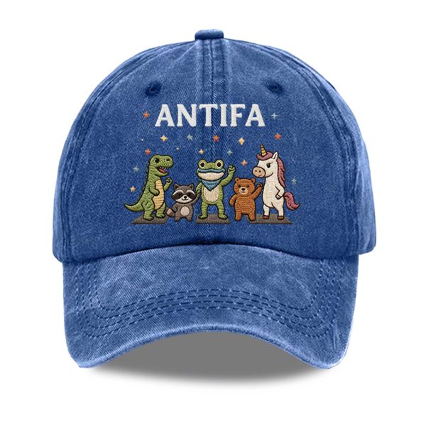Antifa Frog Resist Baseball Cap