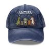 Antifa Frog Resist Baseball Cap 8 Antifa Frog Resist Baseball Cap