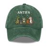 Antifa Frog Resist Baseball Cap 11 Antifa Frog Resist Baseball Cap