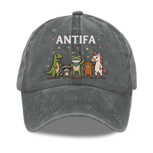 Antifa Frog Resist Baseball Cap