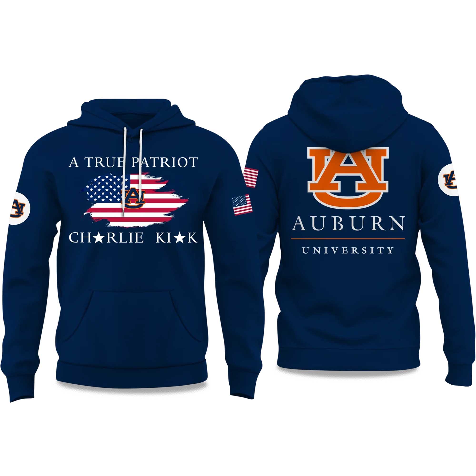 Auburn University A True Patriot Charlie Kirk 2025 Hoodie 3 Auburn University A True Patriot Charlie Kirk 2025 Hoodie (2)