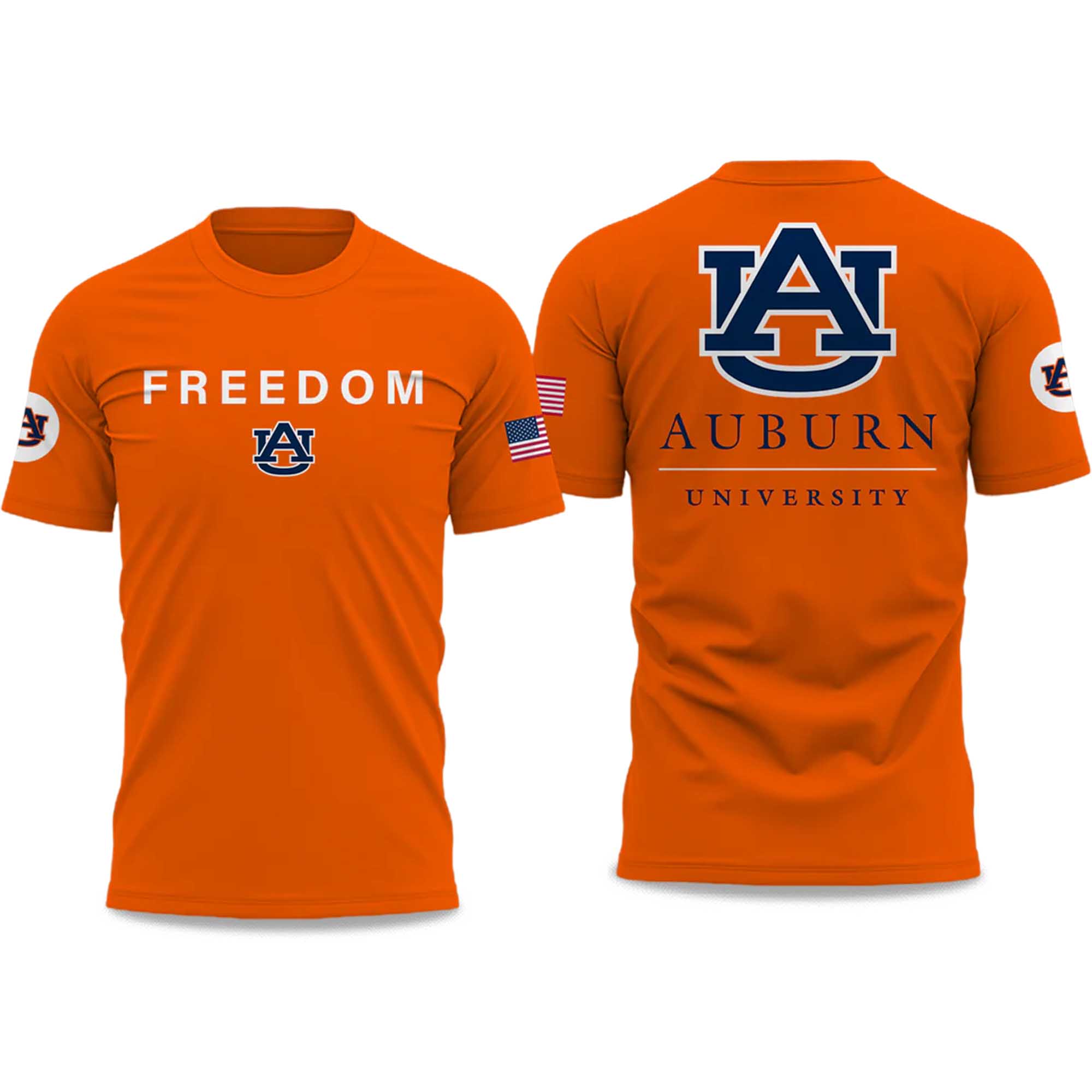 Auburn University Freedom 2025 T-Shirt 3 Auburn University Freedom 2025 T Shirt 3