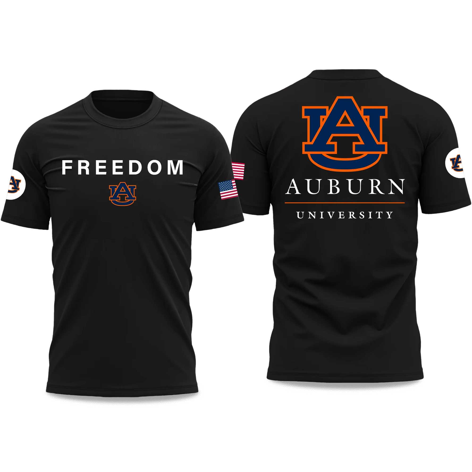 Auburn University Freedom 2025 T-Shirt 4 Auburn University Freedom 2025 T Shirt 4