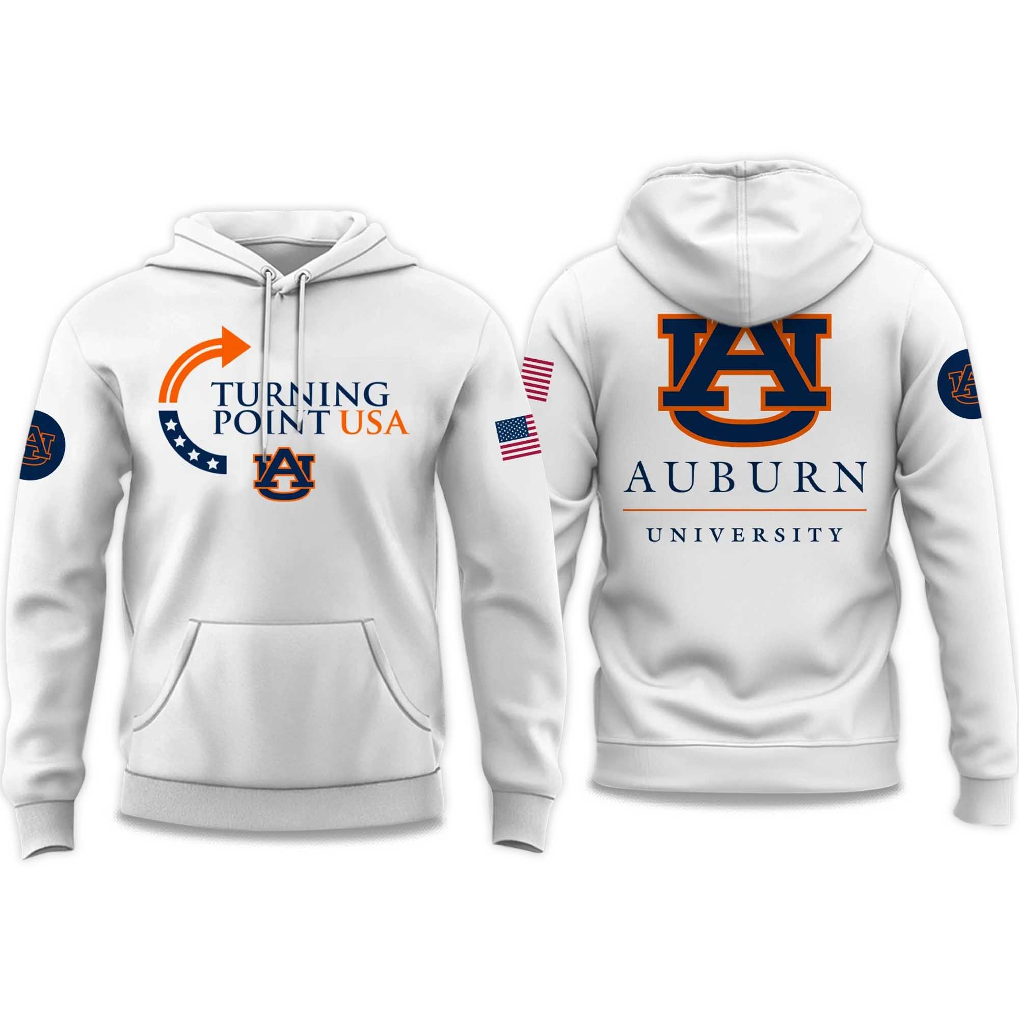 Auburn University Turning Point USA 2025 Hoodie 1 Auburn University Turning Point USA 2025 Hoodie