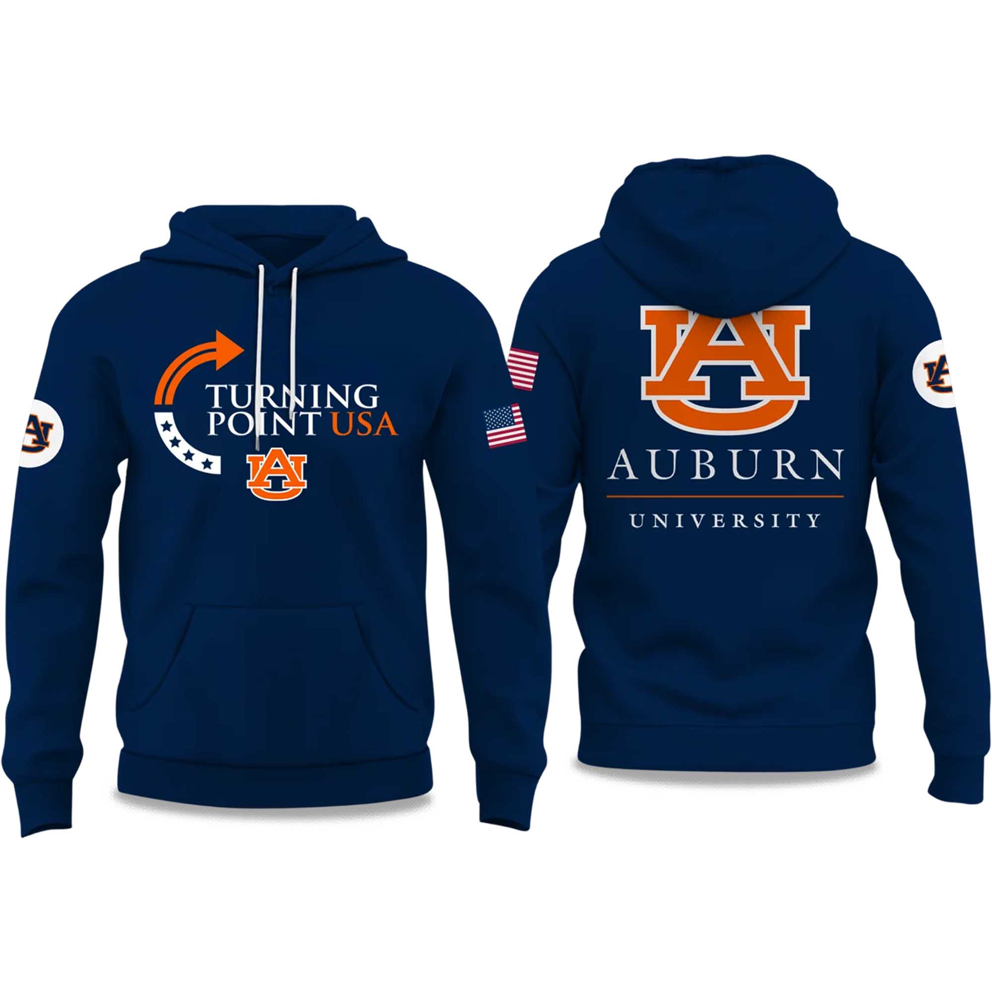 Auburn University Turning Point USA 2025 Hoodie 3 Auburn University Turning Point USA 2025 Hoodie