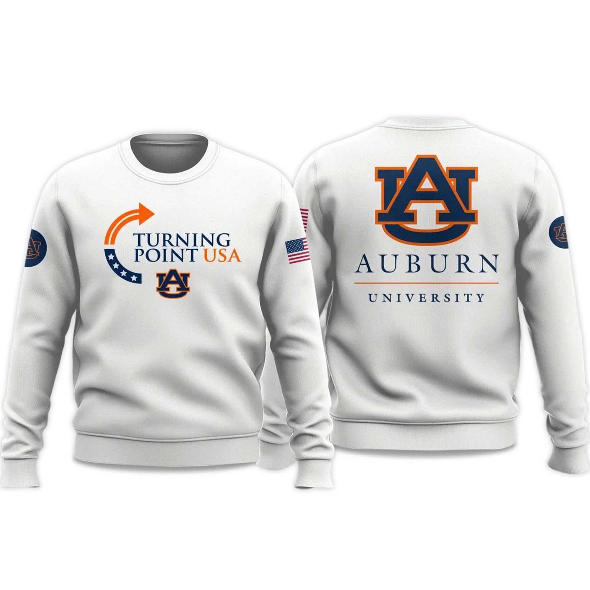 Auburn University Turning Point USA 2025 Sweatshirt 1 Auburn University Turning Point USA 2025 Sweatshirt (1)