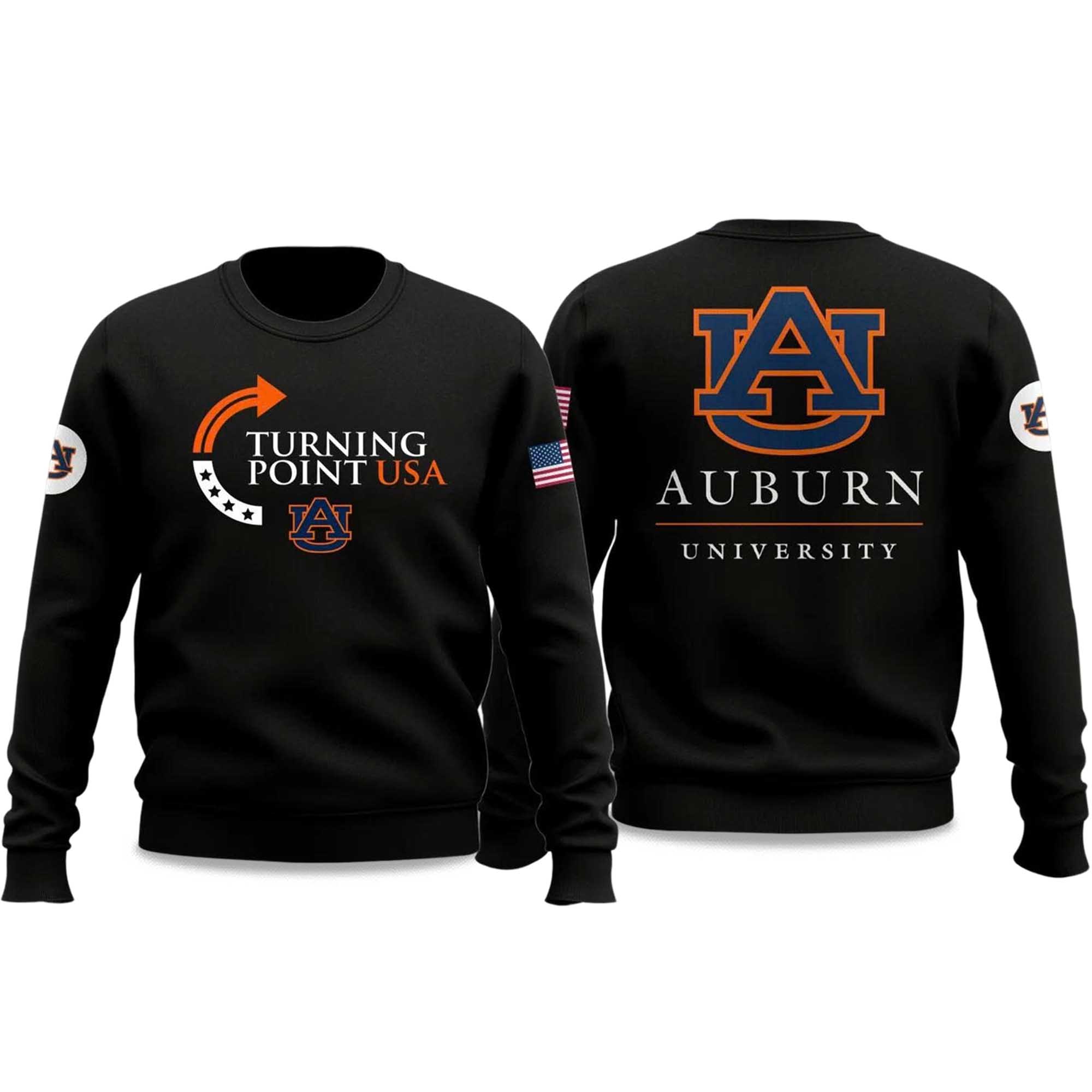 Auburn University Turning Point USA 2025 Sweatshirt 2 Auburn University Turning Point USA 2025 Sweatshirt (2)