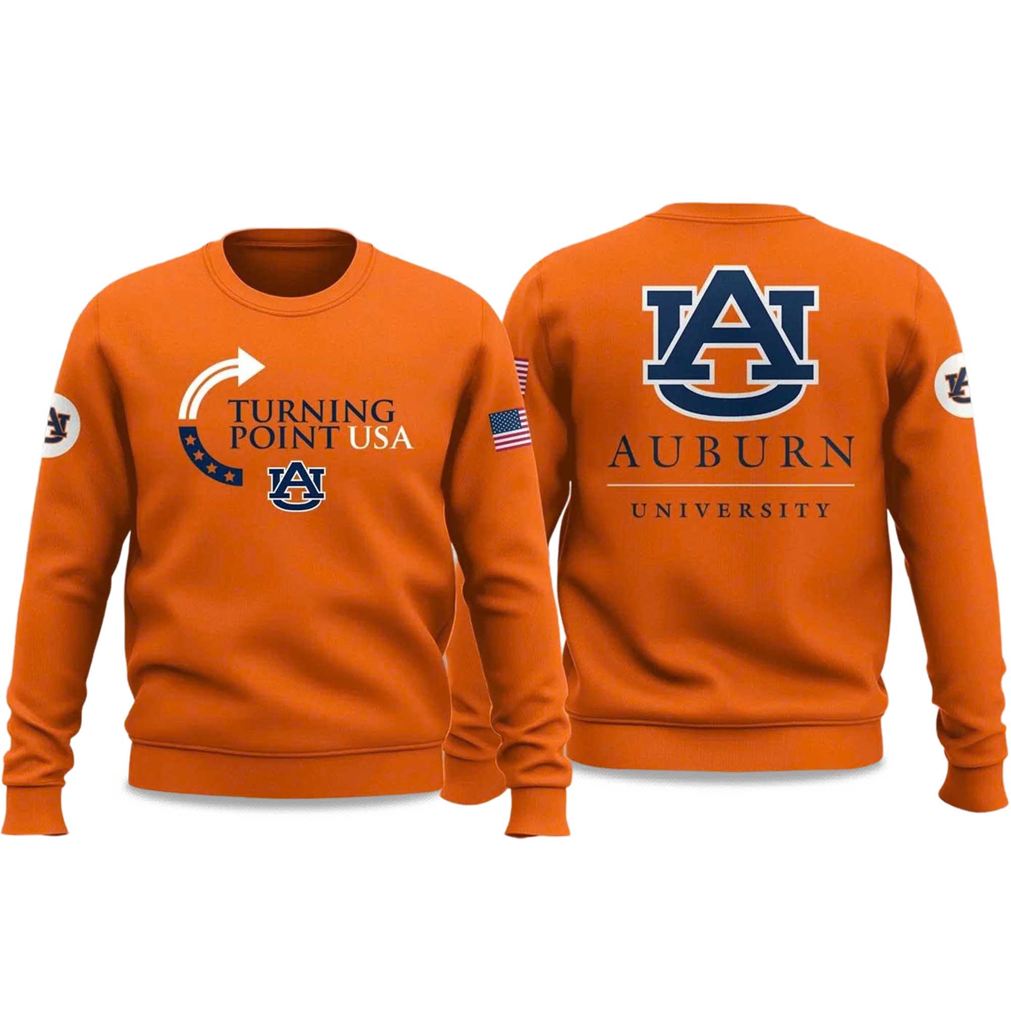 Auburn University Turning Point USA 2025 Sweatshirt 4 Auburn University Turning Point USA 2025 Sweatshirt (3)