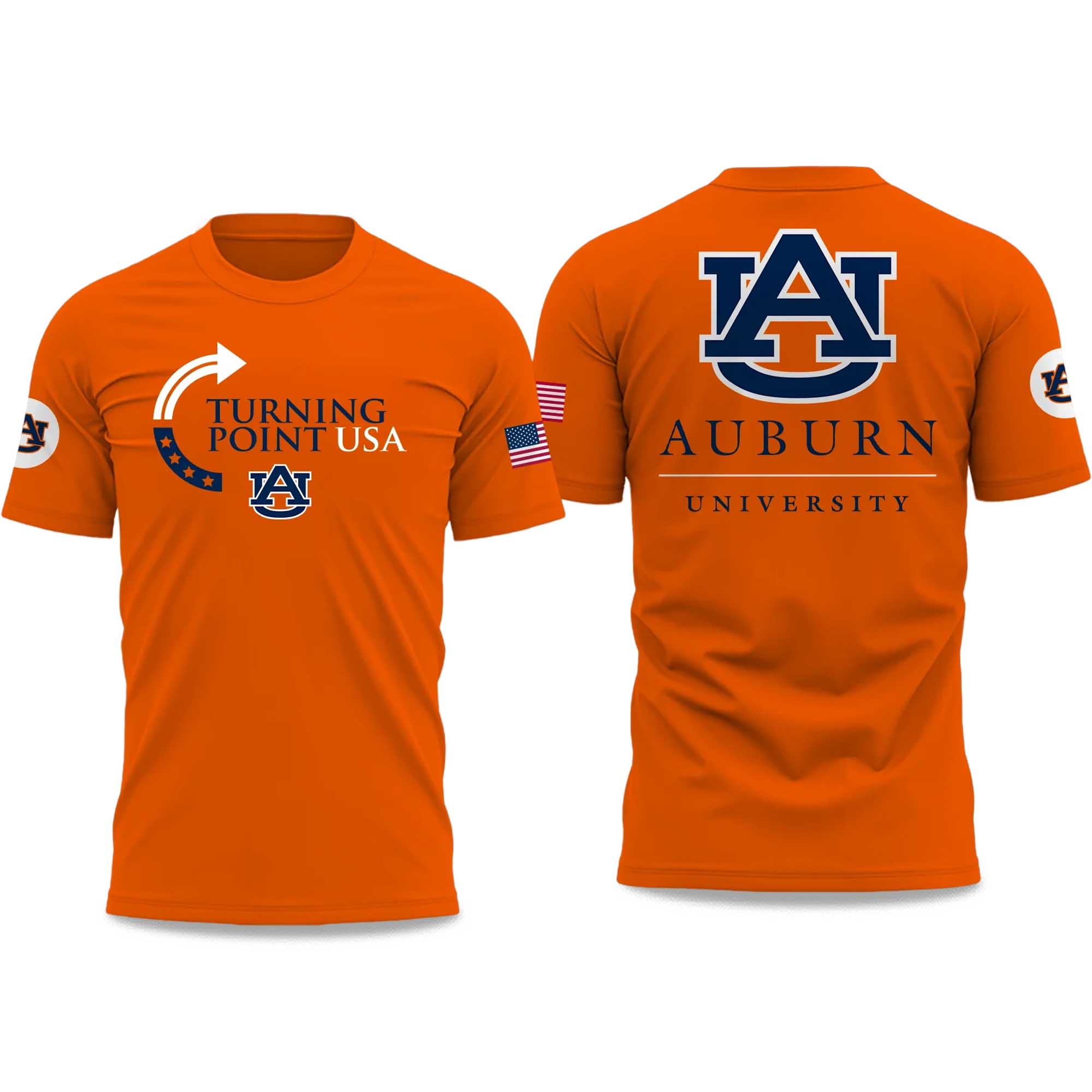 Auburn University Turning Point USA 2025 T-Shirt 4 Auburn University Turning Point USA 2025 T Shirt 4