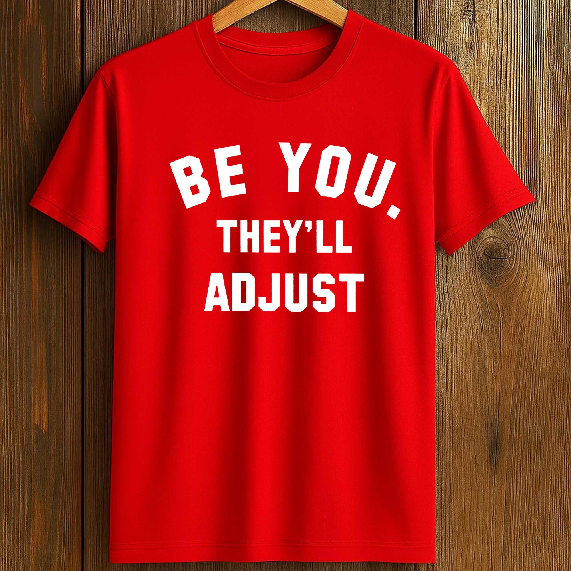 Be You They'll Adjust Shirt 1 Be You They'll Adjust Shirt