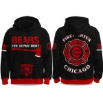 Bears Firefighter Appreciation Night 2025 Hoodie