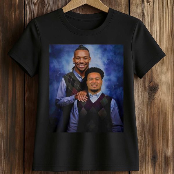 Bijan Robinson and Tyler Allgeier Step Brothers Football Shirt