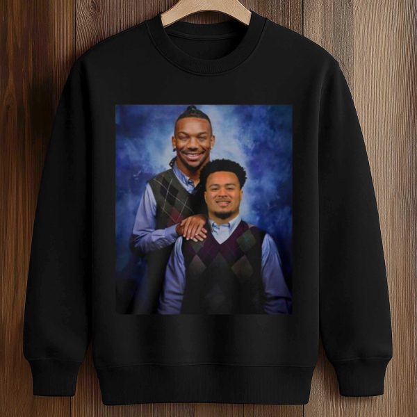 Bijan Robinson and Tyler Allgeier Step Brothers Football Shirt