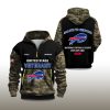 Bills Salute To Service 2025 Quarter Zip Hoodie 2
