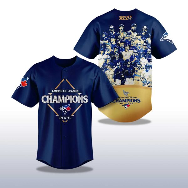 Blue Jays 2025 American League Champions Jersey