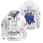 Blue Jays 3X WS Champions 2025 Zip Hoodie
