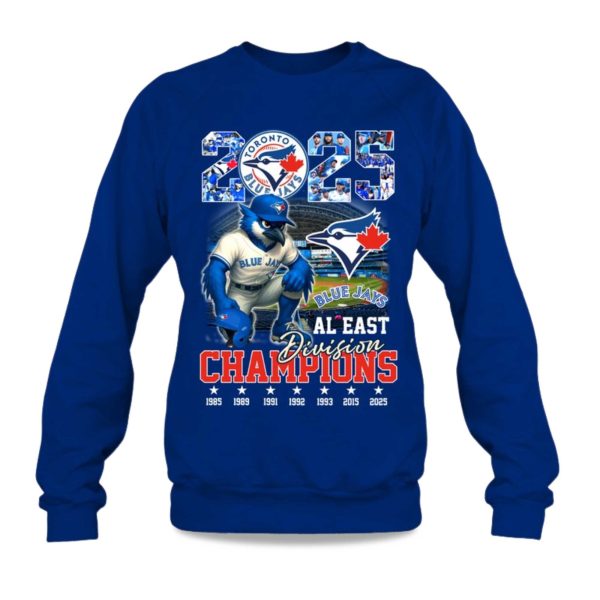 Blue Jays AL East Division Chamions 2025 Shirt