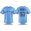 Blue Jays Justin Bieber 57 Signature Jersey