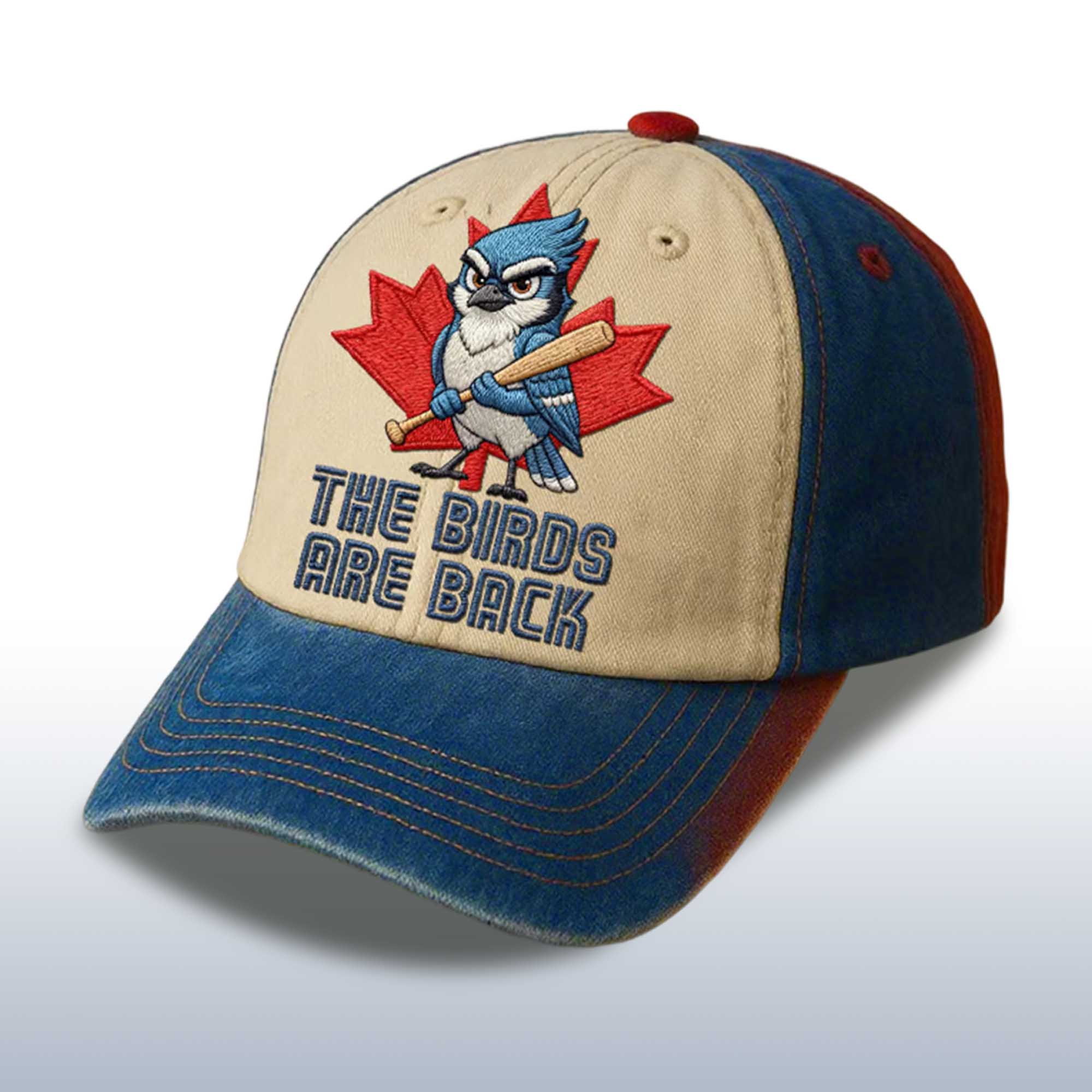 Blue Jays The Birds Are Back Baseball Cap 2 Blue Jays The Birds Are Back Baseball Cap