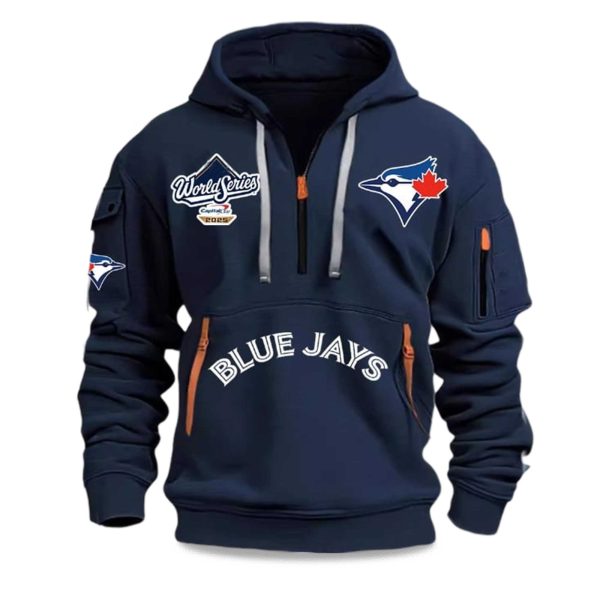 Blue Jays World Series 2025 Quarter Zip Hoodie
