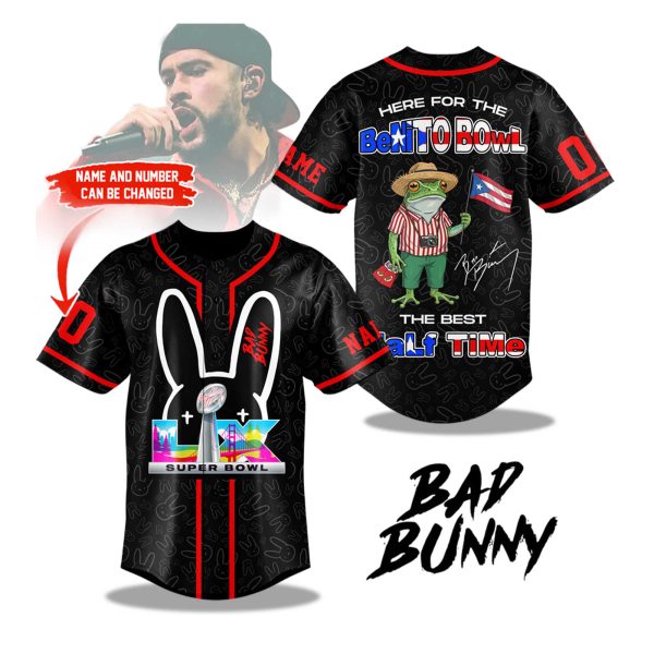 Bowl LX Here For The Benito Bowl Puerto Rico 2026 Jersey 1