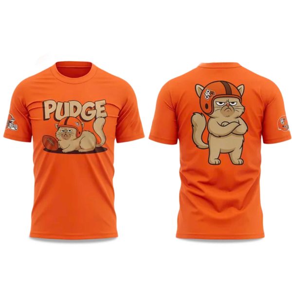 Bowling Green State University Pudge The Cat Football Shirt (2)