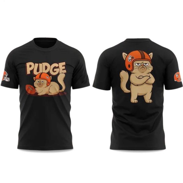 Bowling Green State University Pudge The Cat Football Shirt (3)