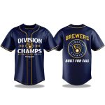 Brewers NL Central Champions Jersey 2025