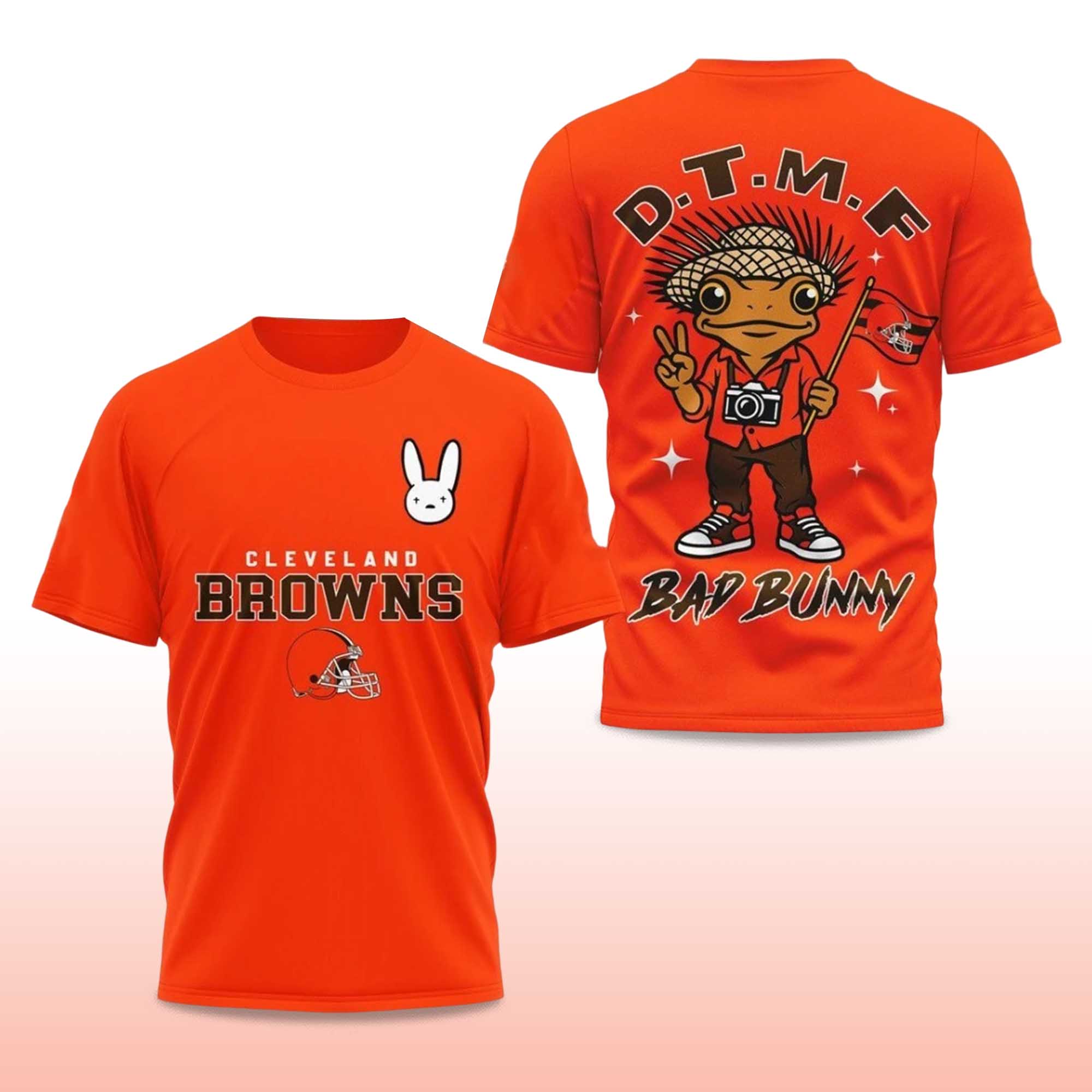 Browns Bad Bunny 2026 Super Bowl LX Shirt 2 Browns Bad Bunny 2026 Super Bowl LX Shirt 2