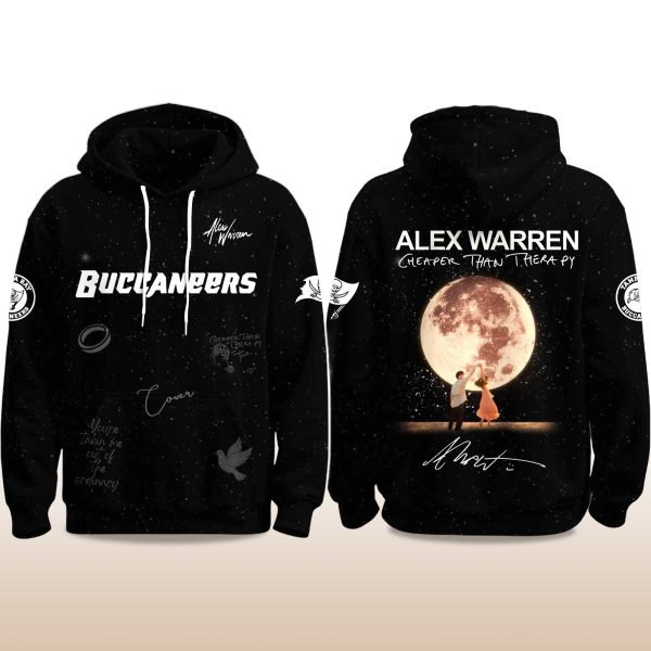 Buccaneers Alex Warren Cheaper Than Therapy Global Tour 2025 Hoodie 2