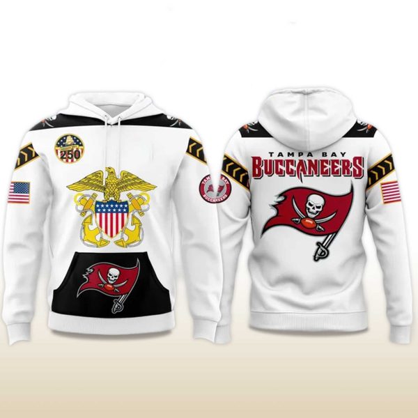 Buccaneers Happy 250th Birthday Celebration Night 2025 Hoodie 2