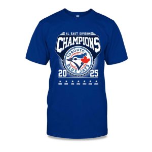 Blue Jays AL East Division Chamions 2025 Shirt