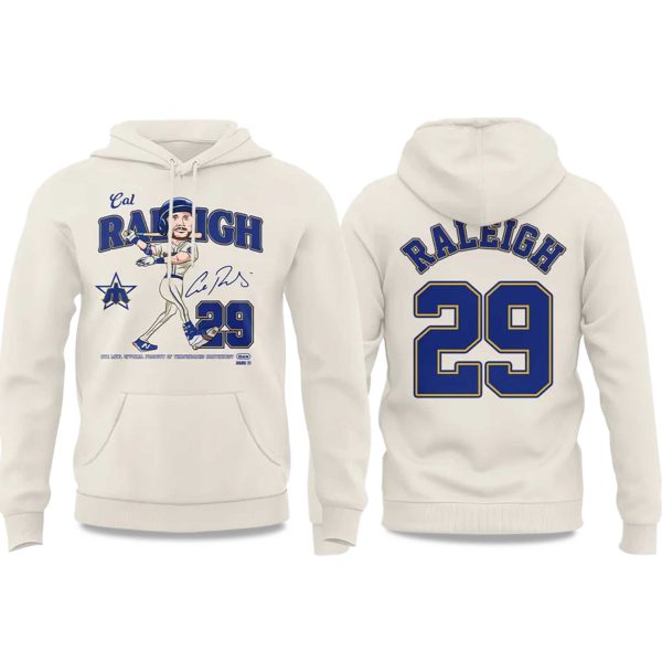 Cal Raleigh MVP Mariners 2025 Hoodie 1